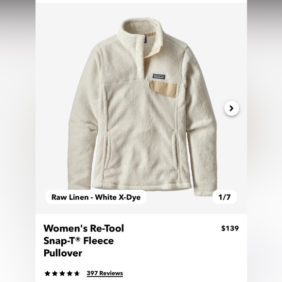 Patagonia Re-Tool Snap- T Fleece Pullover - Picture 2 of 4